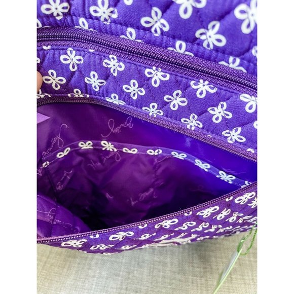 Vera Bradley Bags Nwt Vera Bradley Collegiate Collection Triple Zip Poshmark